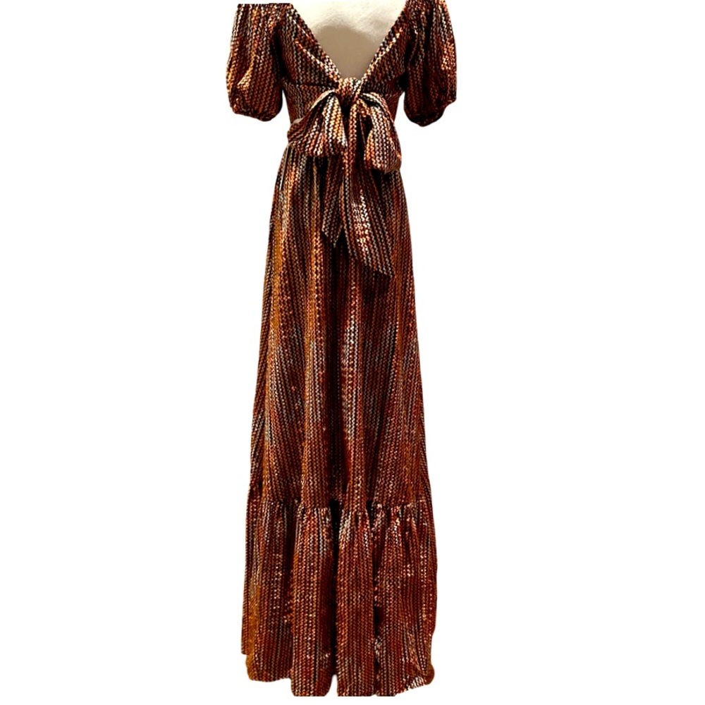 ‼️💥PRICE DROP ☄️
NWT Ramy Brook Striped Megan Cutout Maxi Dress Size XS - Picture 2 of 13